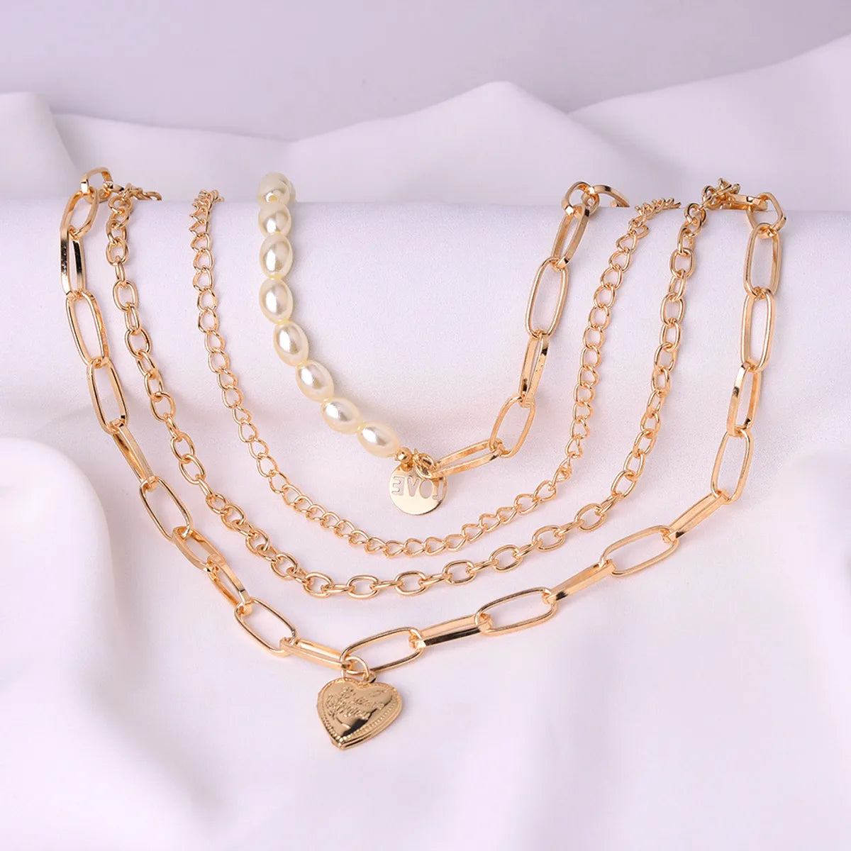 Exaggerated Classic Style Pearl Alloy Wholesale