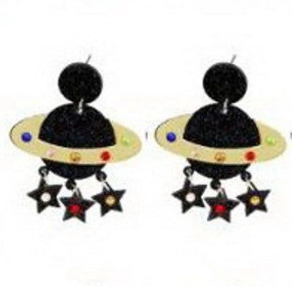 Exaggerated Geometric Arylic Women'S Drop Earrings