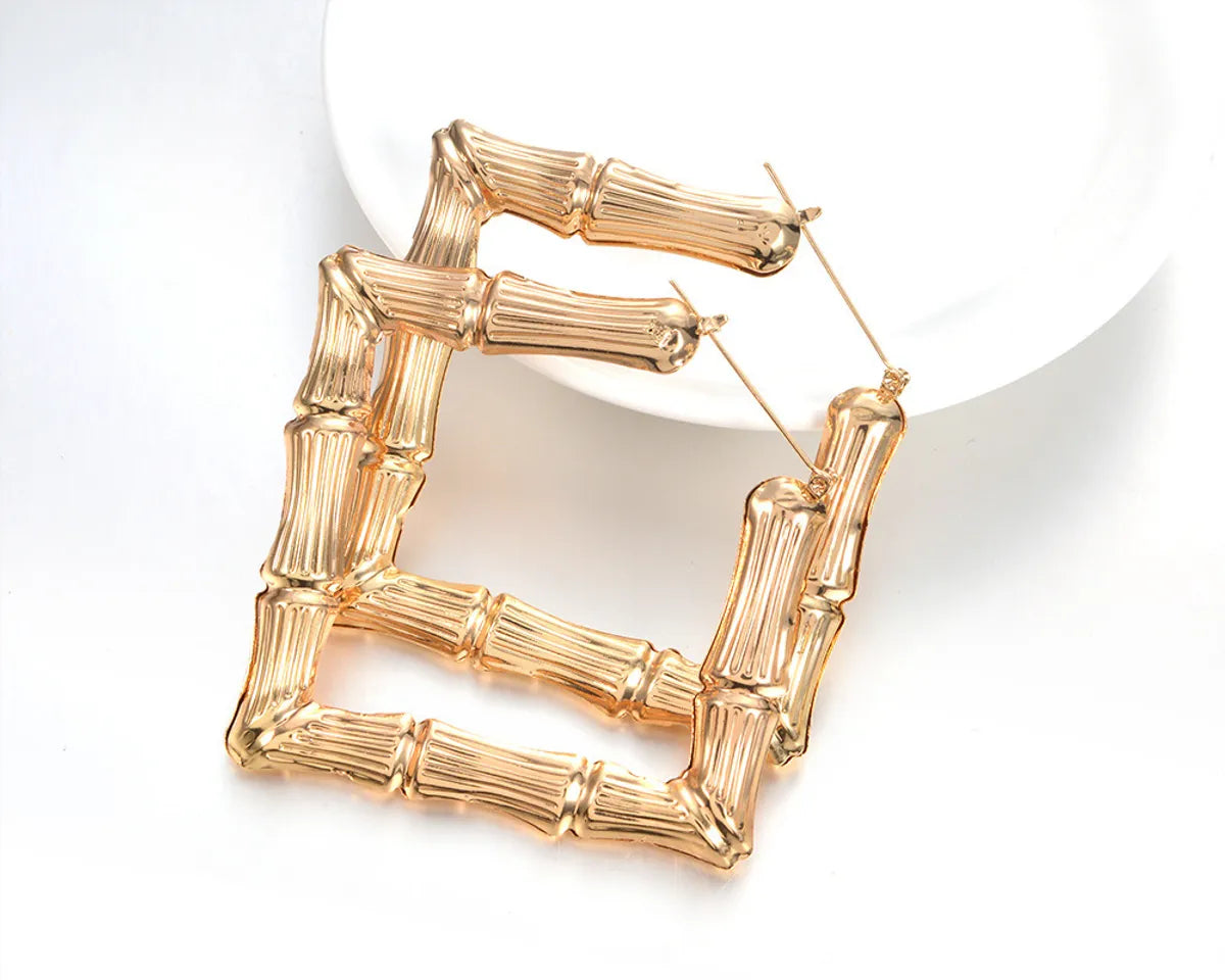 Fashion Geometric Plating Alloy Earrings