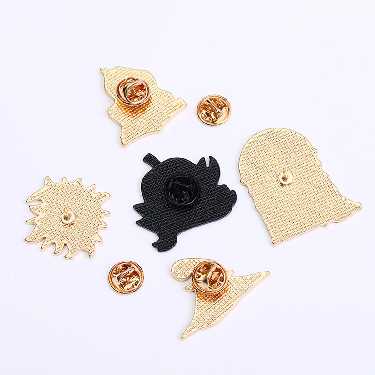 Exaggerated Letter Alloy Stoving Varnish Unisex Brooches