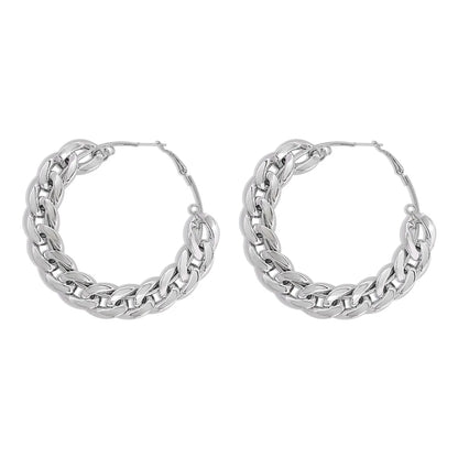 Exaggerated Punk Big Circle Earrings