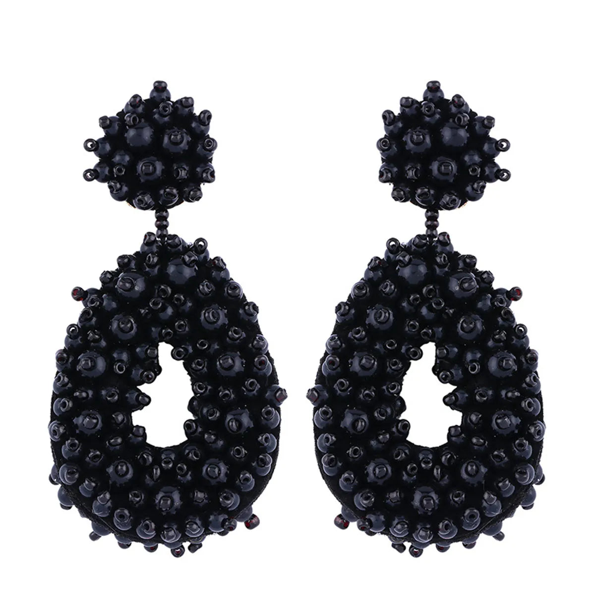 Fashion Water Droplets Alloy No Inlaid Earrings