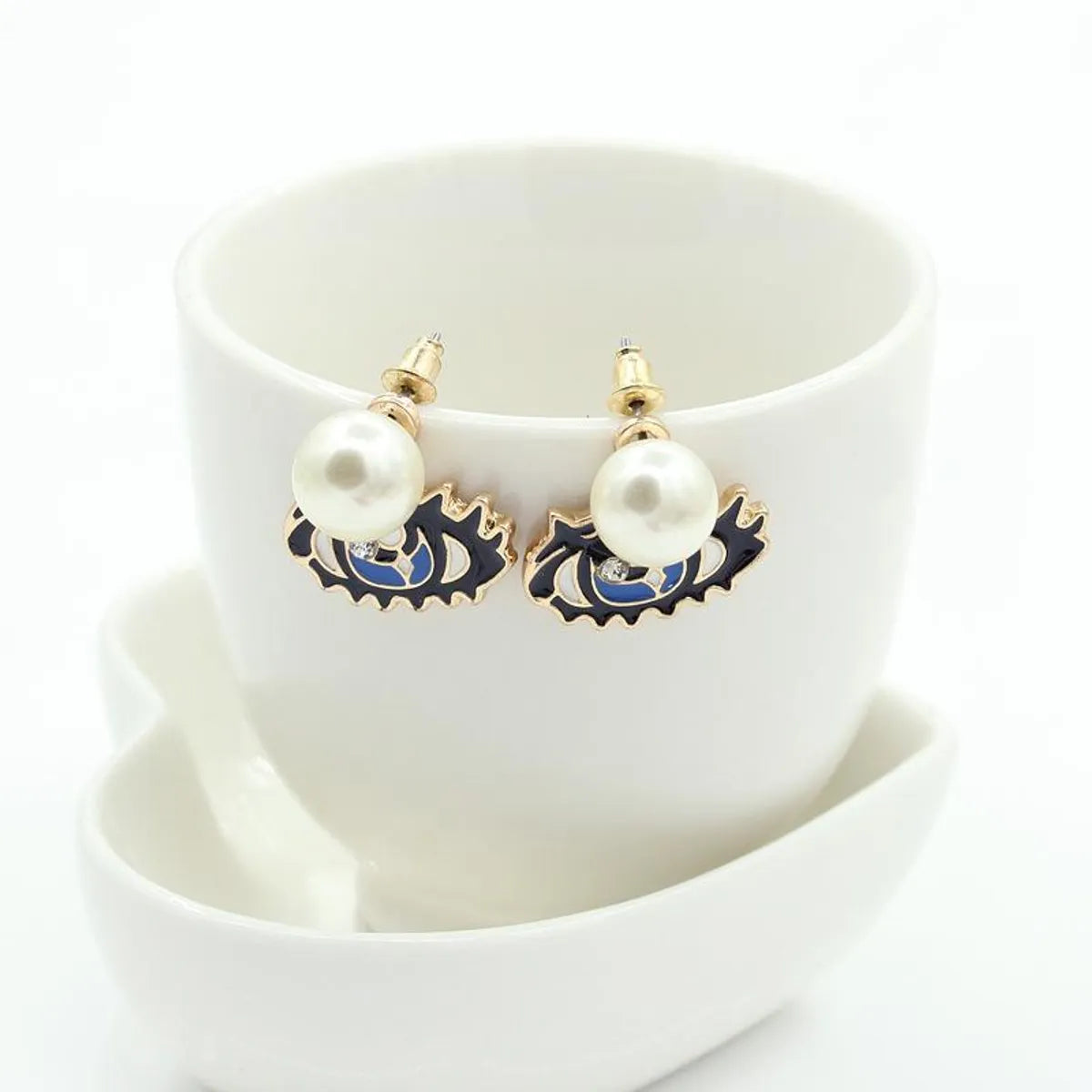 Geometric Plating Alloy No Inlaid Earrings