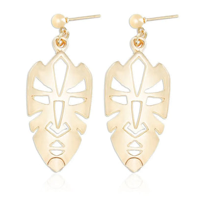 Face Mask Fashion Abstract Earrings Nhdp156848