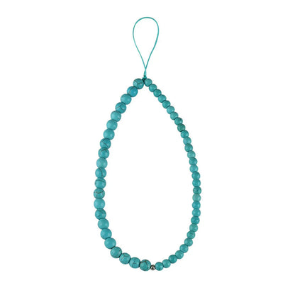 Factory Direct Sale Turquoise Agate Mobile Phone Chain