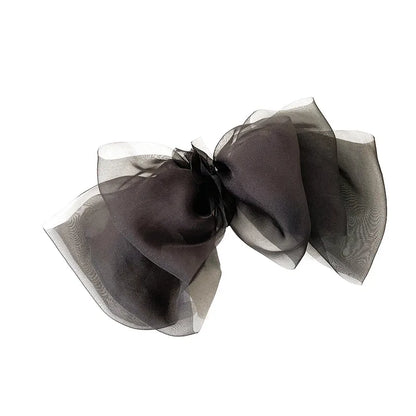 Fairy Style Bow Knot Alloy Organza Hair Clip