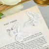 Fairy Style Butterfly Lace Rib-Knit Hair Clip