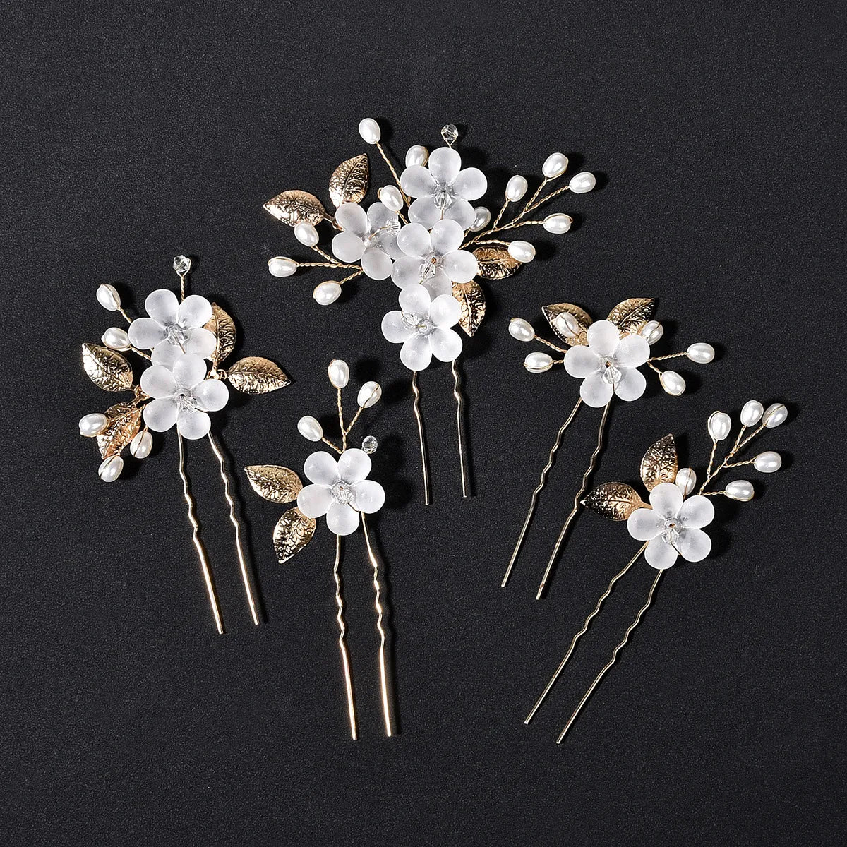 Fairy Style Flower Alloy Hairpin