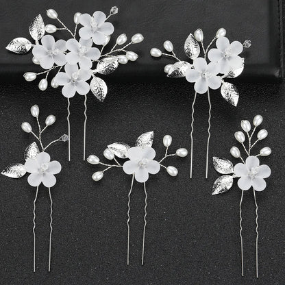 Fairy Style Flower Alloy Hairpin