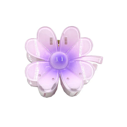 Fairy Style Flower Synthetic Resin Stoving Varnish Hair Claws