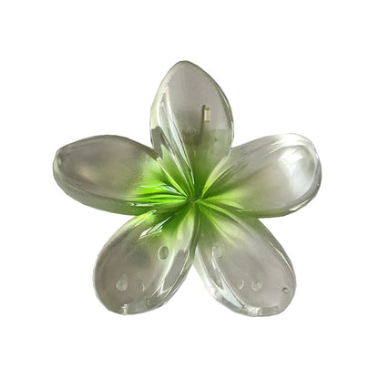 Fairy Style Flower Synthetic Resin Stoving Varnish Hair Claws