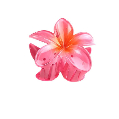 Fairy Style Flower Synthetic Resin Stoving Varnish Hair Claws