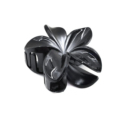 Fairy Style Flower Synthetic Resin Stoving Varnish Hair Claws