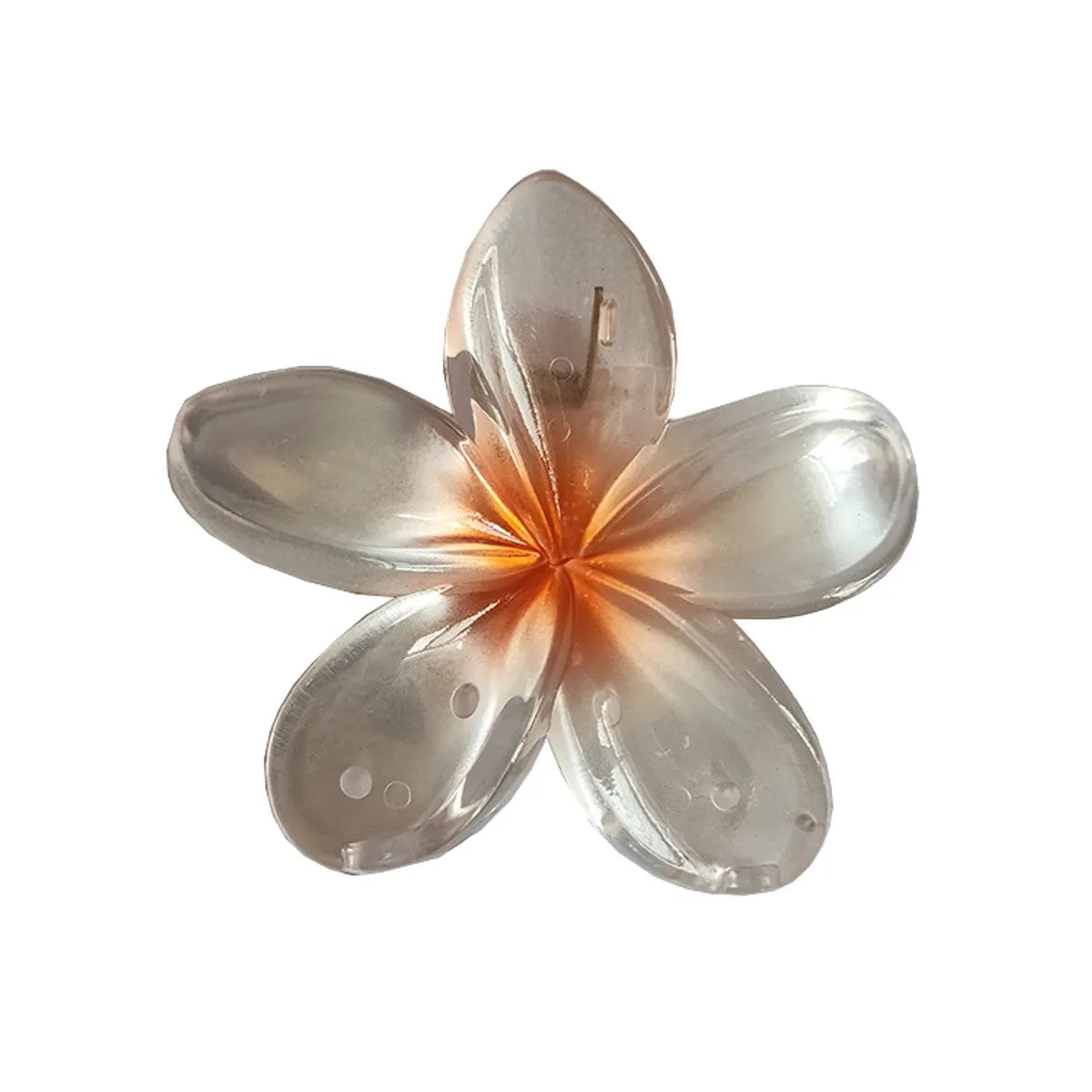 Fairy Style Flower Synthetic Resin Stoving Varnish Hair Claws