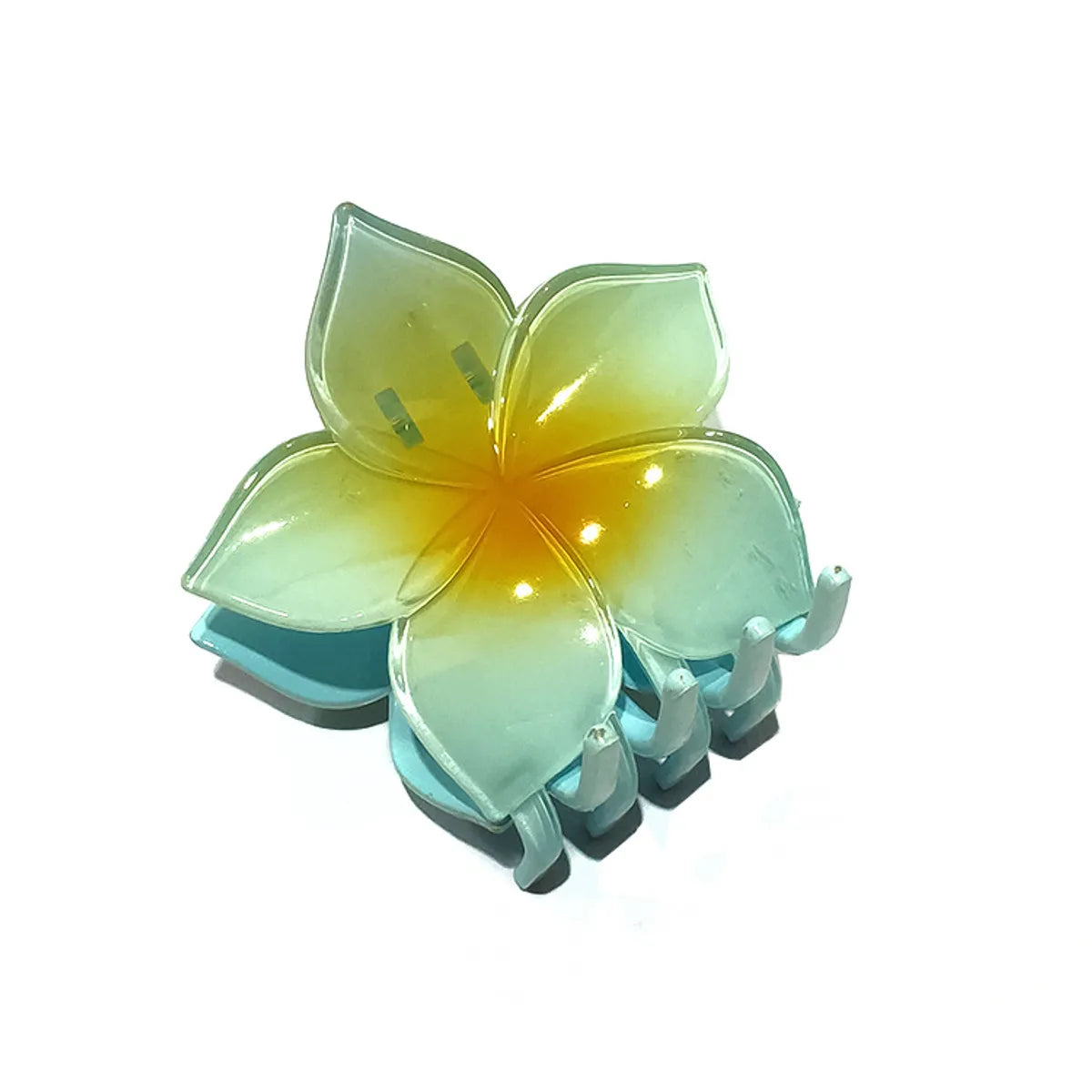 Fairy Style Flower Synthetic Resin Stoving Varnish Hair Claws