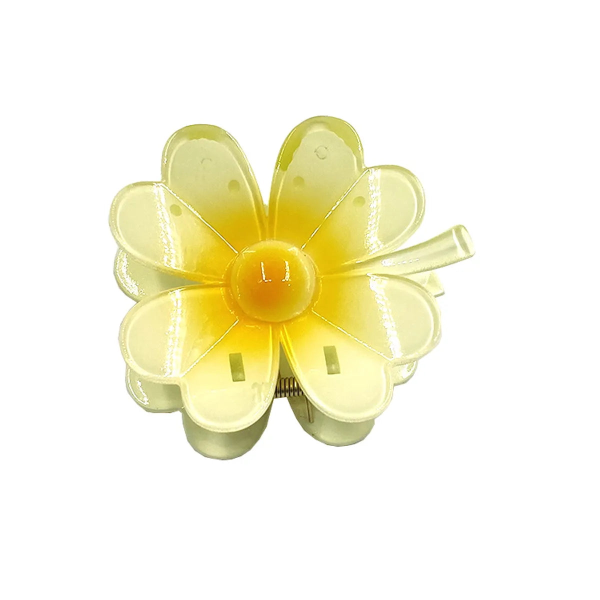 Fairy Style Flower Synthetic Resin Stoving Varnish Hair Claws