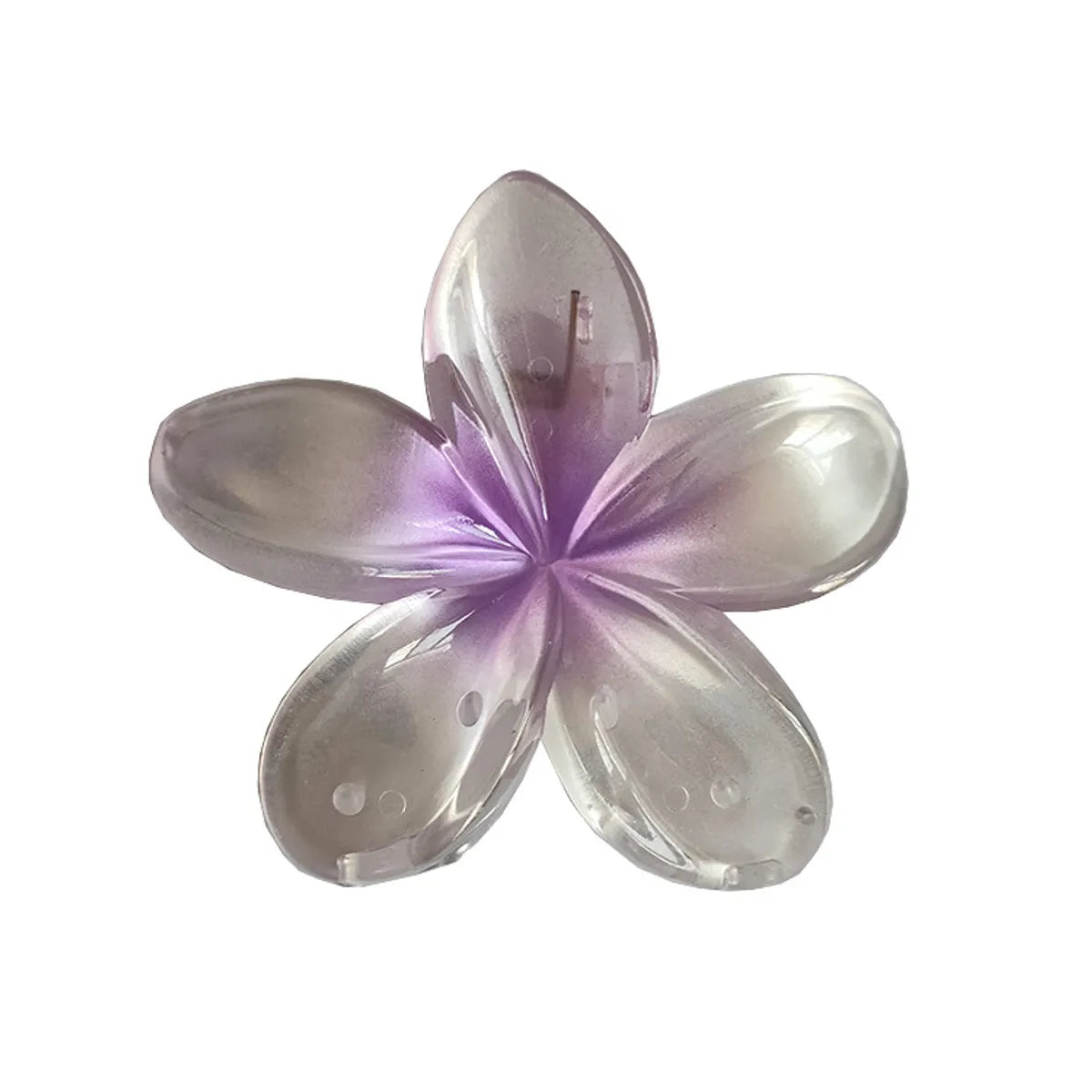 Fairy Style Flower Synthetic Resin Stoving Varnish Hair Claws