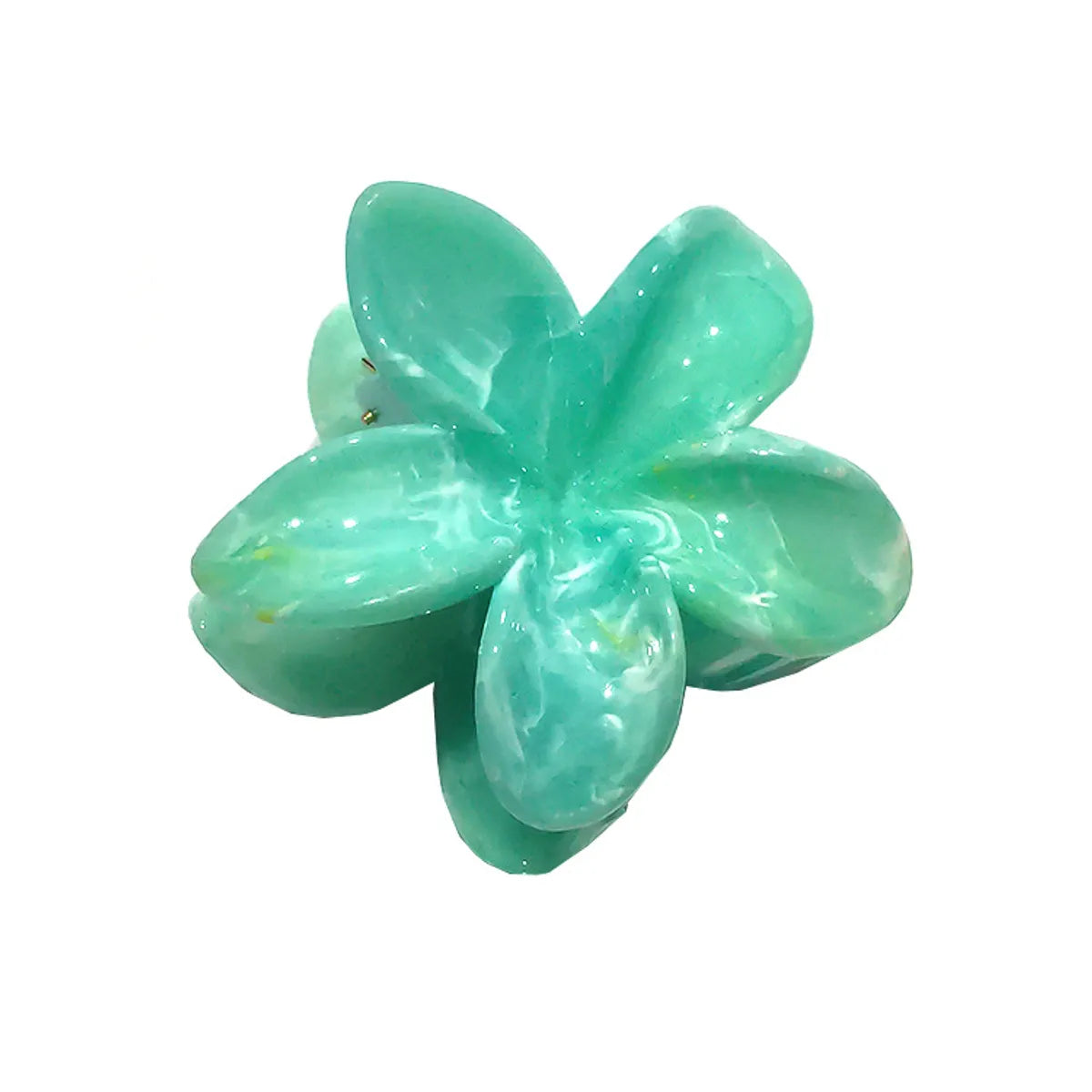 Fairy Style Flower Synthetic Resin Stoving Varnish Hair Claws