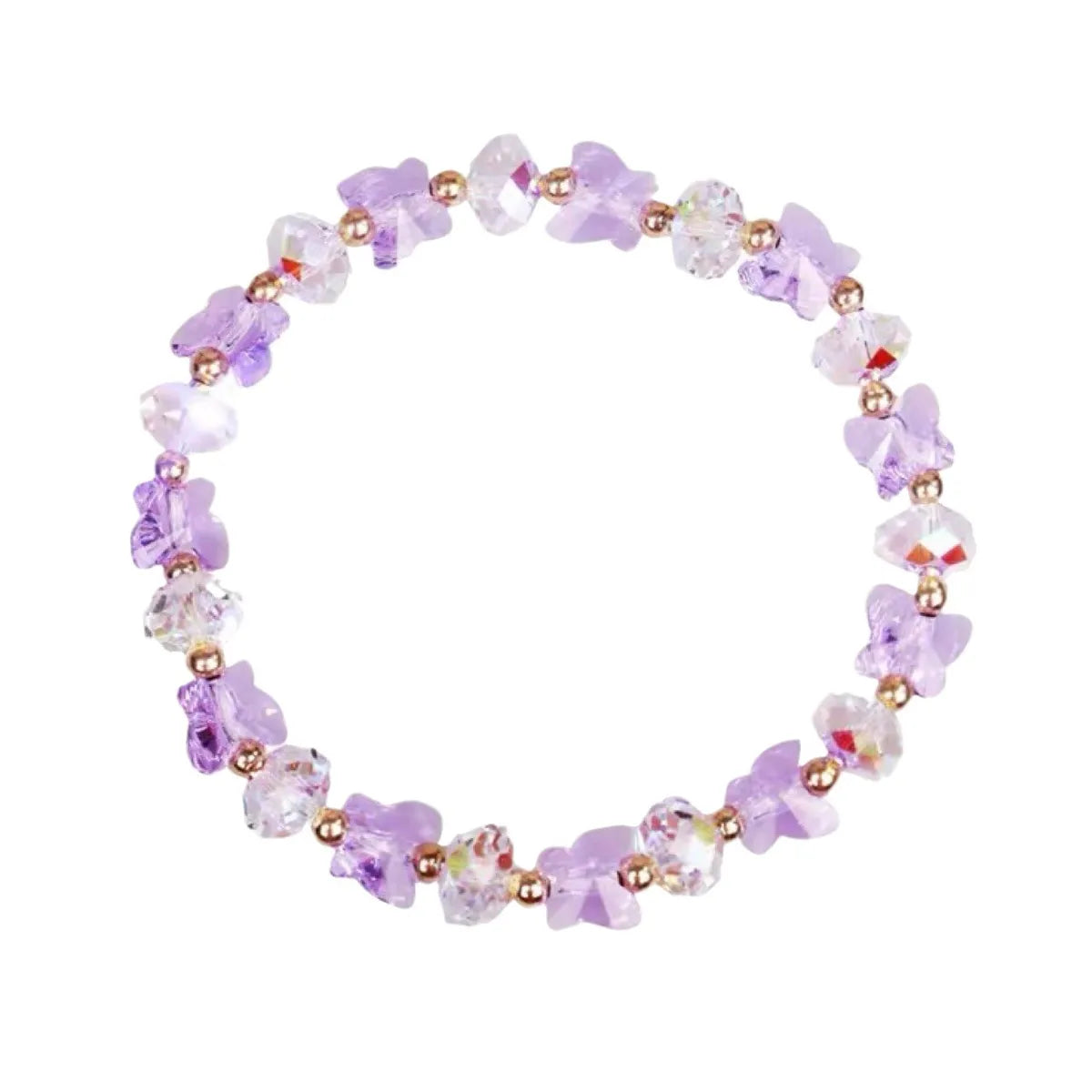 Fairy Style IG Style Butterfly Artificial Crystal Wholesale Bracelets