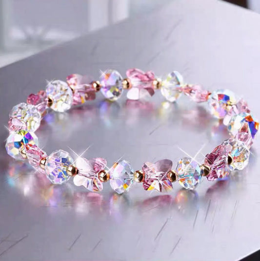 Fairy Style IG Style Butterfly Artificial Crystal Wholesale Bracelets