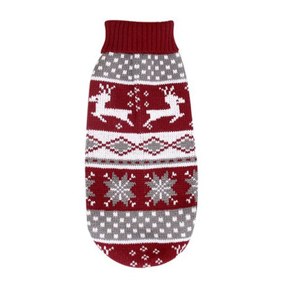 Fashion Acrylic Christmas Geometric Pet Clothing