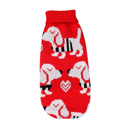 Fashion Acrylic Christmas Geometric Pet Clothing