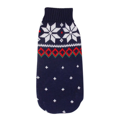 Fashion Acrylic Christmas Geometric Pet Clothing