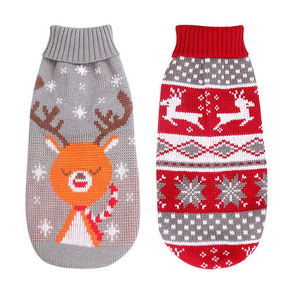 Fashion Acrylic Christmas Geometric Pet Clothing