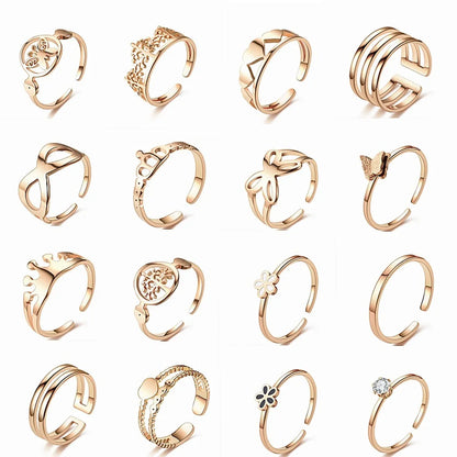 Wholesale Jewelry Heart Titanium Steel 18K Gold Plated Carving