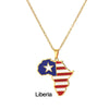 Fashion Geometric 201 Stainless Steel 304 Stainless Steel Stoving Varnish None 18K Gold Plated Unisex Necklace