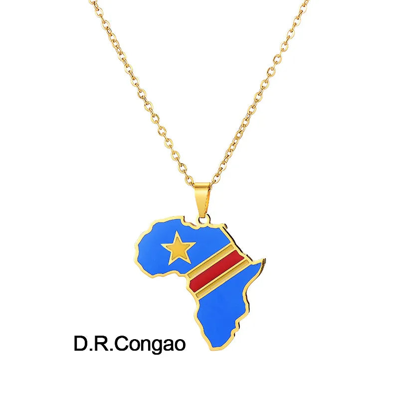 Fashion Geometric 201 Stainless Steel 304 Stainless Steel Stoving Varnish None 18K Gold Plated Unisex Necklace