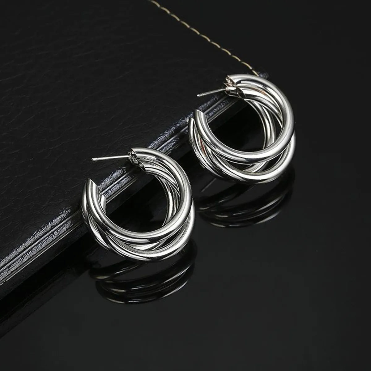 Fashion Alloy Geometric Round Heart Earrings Nhpf151942