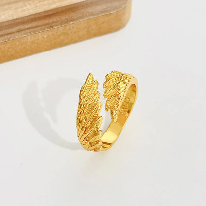 Fashion Wings Alloy No Inlaid Women'S Ring