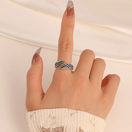 Fashion Wings Alloy No Inlaid Women'S Ring