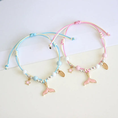 Fashion Animal Alloy Beaded Enamel Women's Bracelets 1 Piece