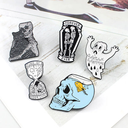 Fashion Animal Alloy Enamel Unisex Brooches