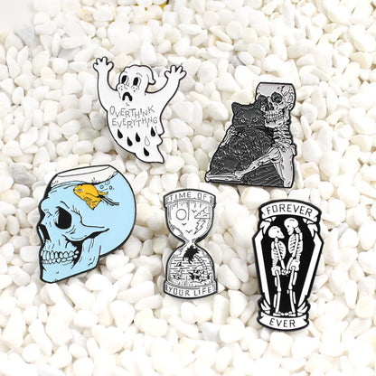 Fashion Animal Alloy Enamel Unisex Brooches