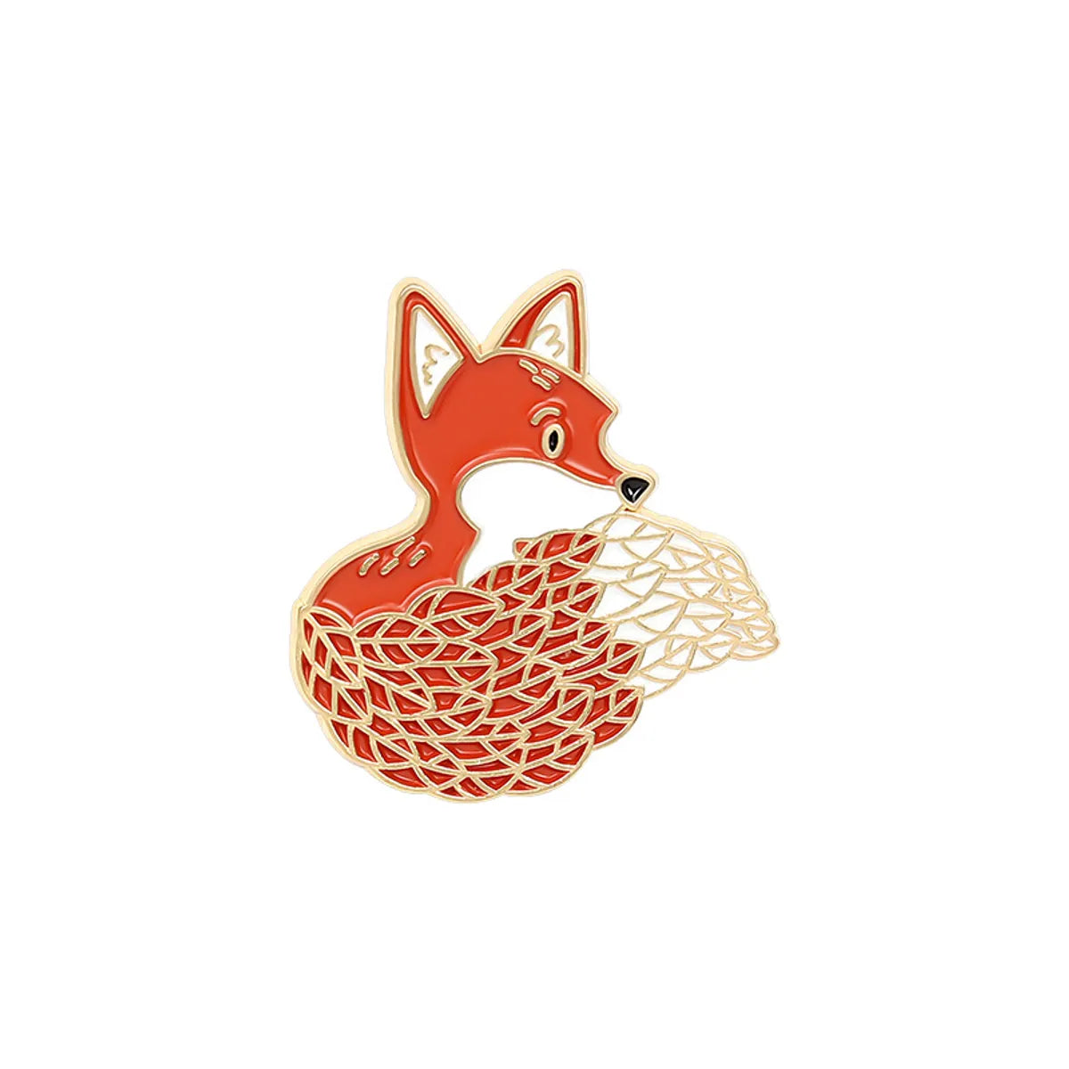 Fashion Animal Alloy Plating Metal Unisex Brooches