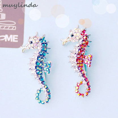 Fashion Animal Alloy Plating Rhinestones Unisex Brooches