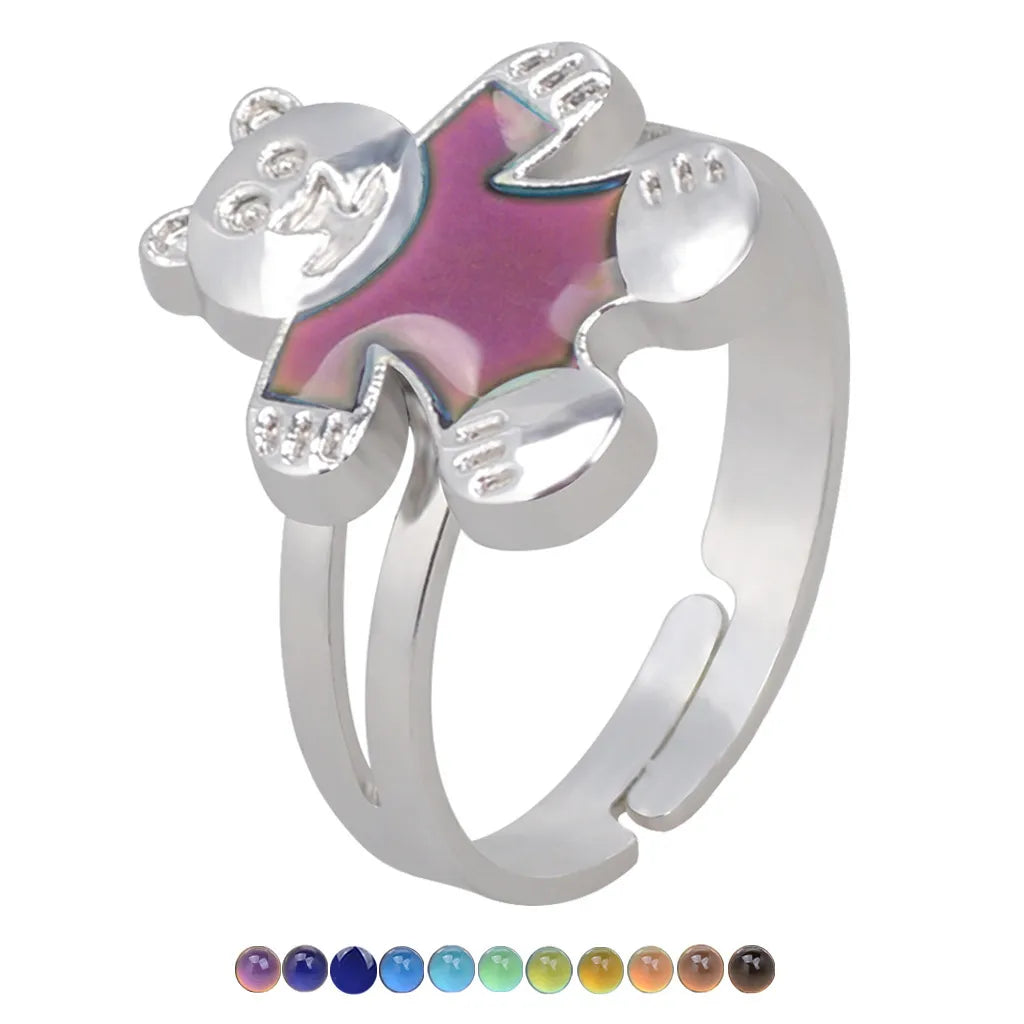 Fashion Animal Alloy Plating Rings 1 Piece