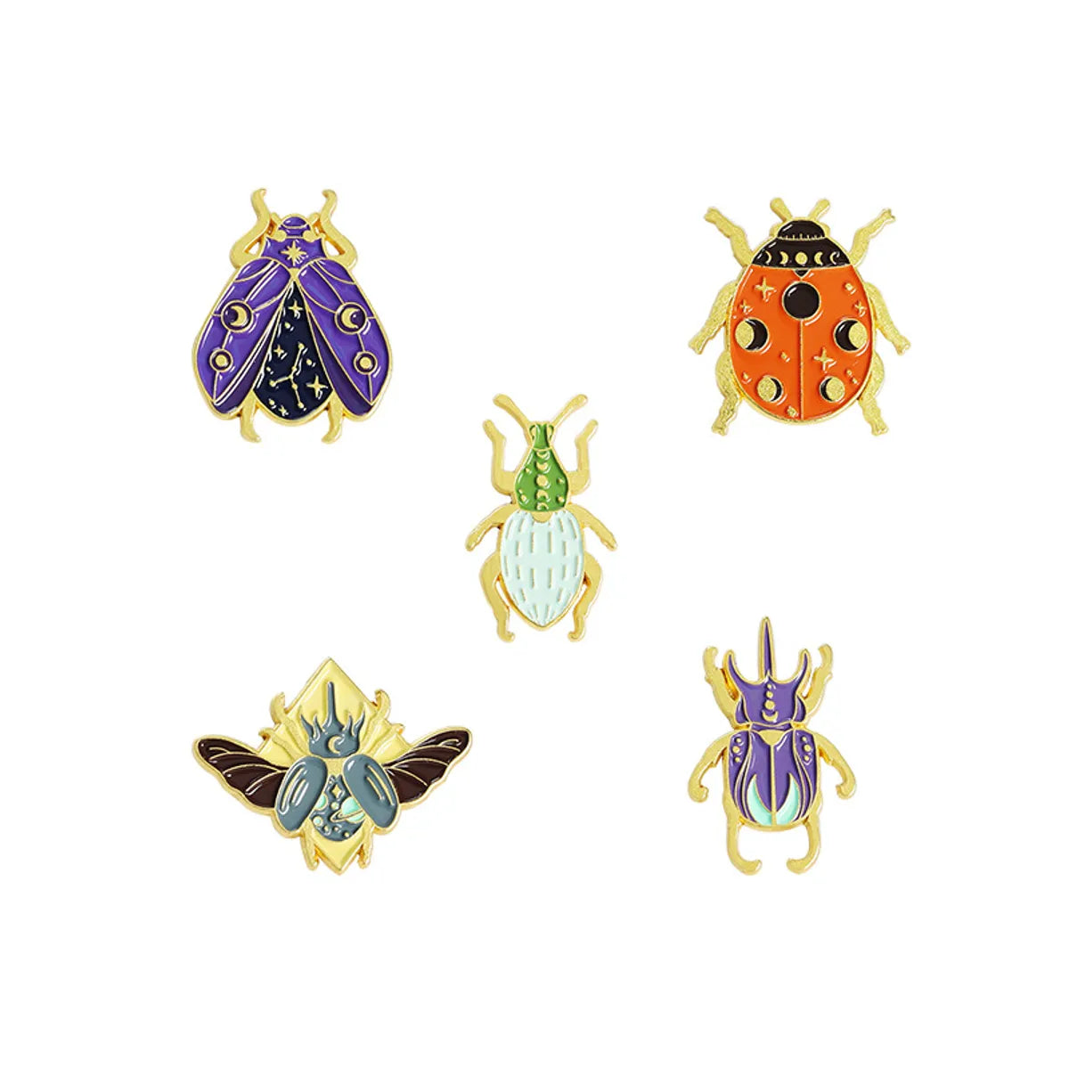 Fashion Animal Alloy Plating Unisex Brooches