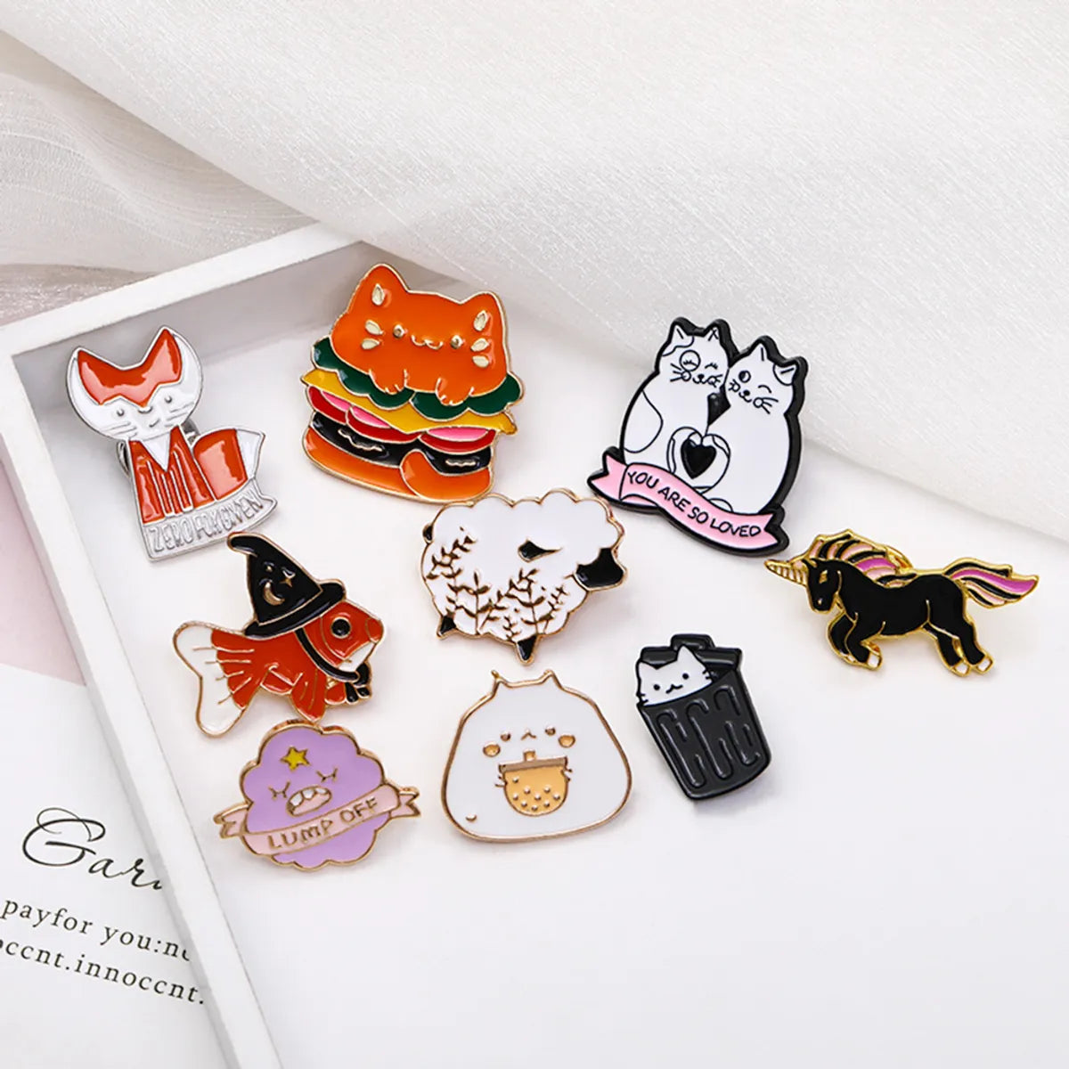 Fashion Animal Alloy Plating Unisex Brooches