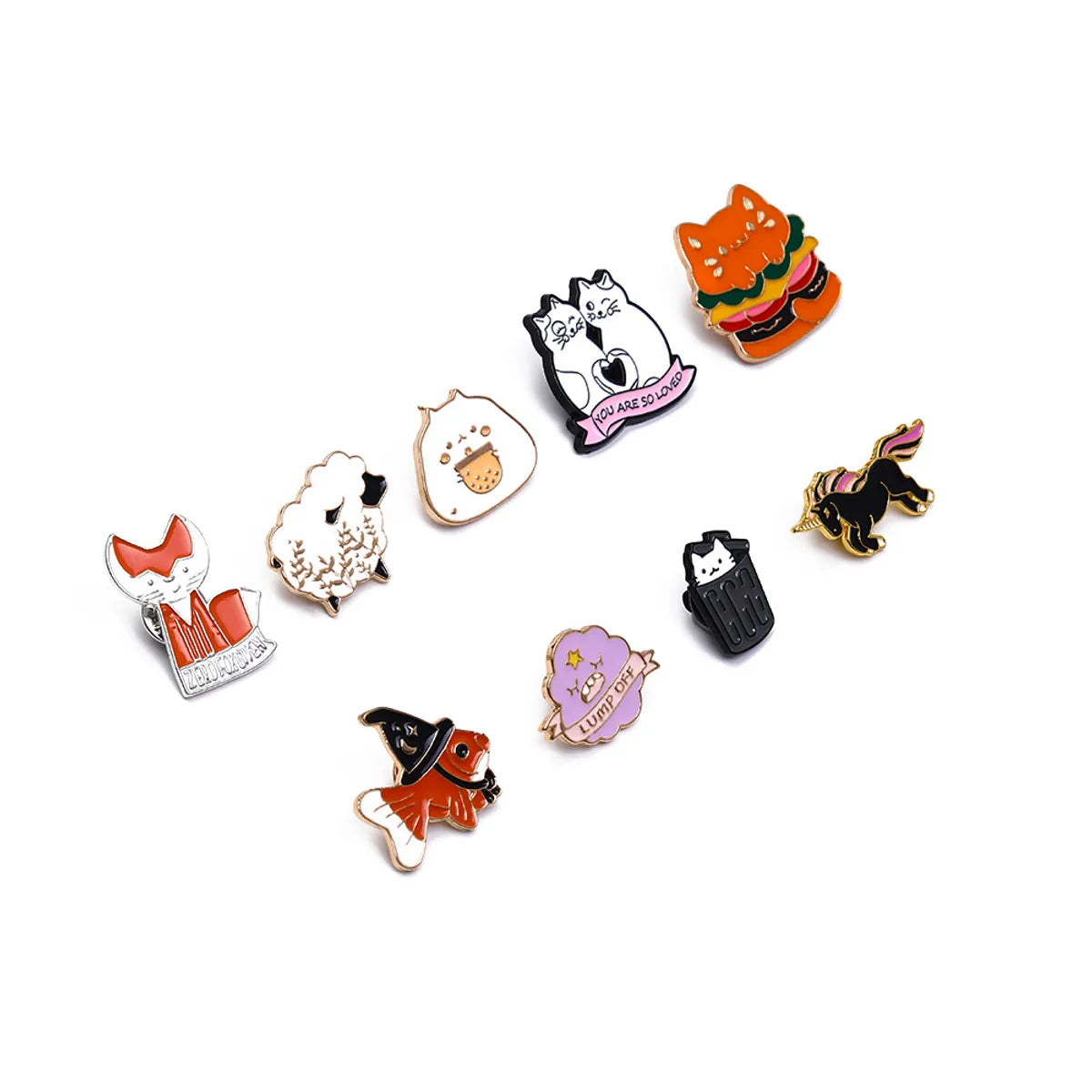 Fashion Animal Alloy Plating Unisex Brooches