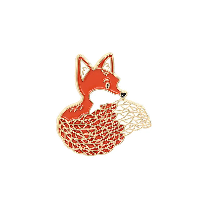 Fashion Animal Alloy Stoving Varnish Unisex Brooches