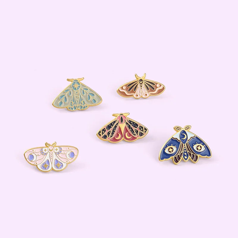 Fashion Animal Butterfly Alloy Stoving Varnish Unisex Brooches