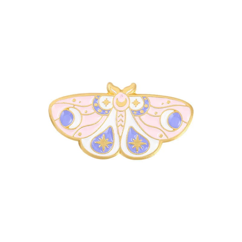 Fashion Animal Butterfly Alloy Stoving Varnish Unisex Brooches