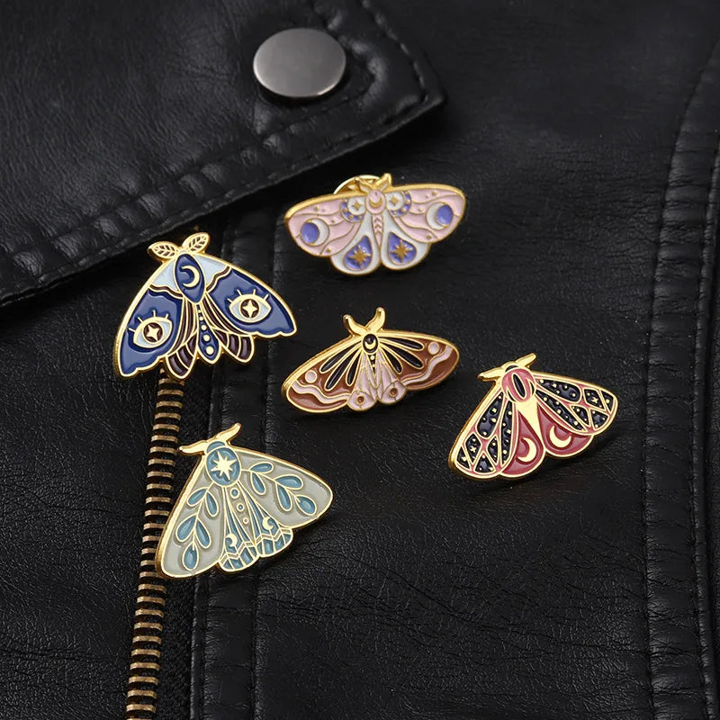 Fashion Animal Butterfly Alloy Stoving Varnish Unisex Brooches