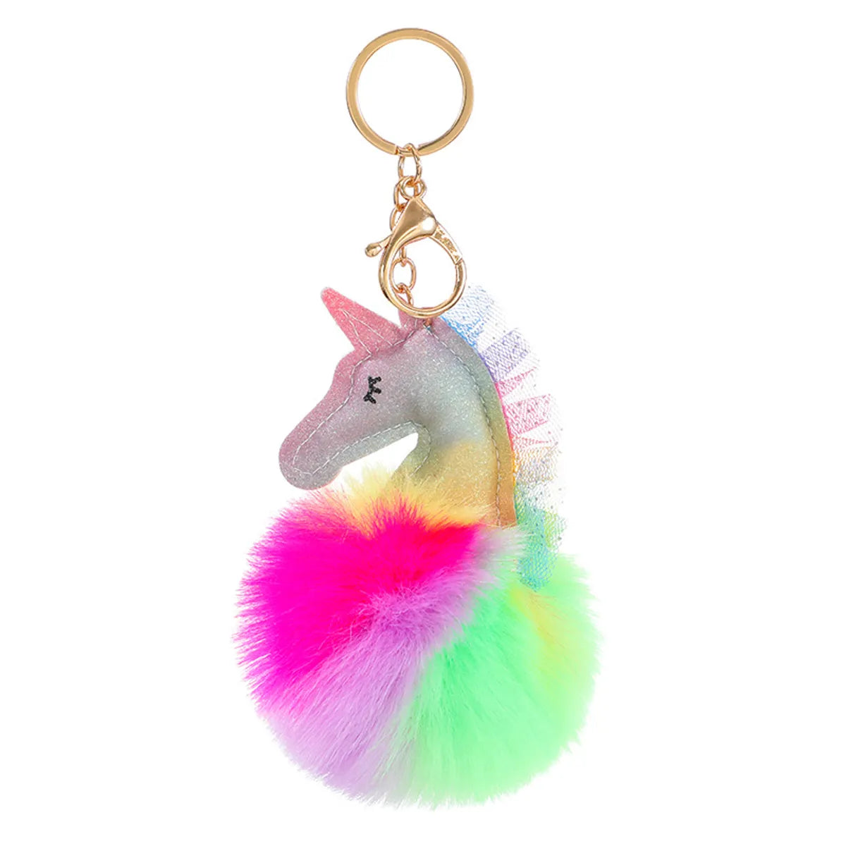 Fashion Animal Plush Bag Pendant Keychain 1 Piece