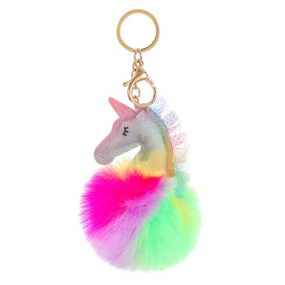 Fashion Animal Plush Bag Pendant Keychain 1 Piece