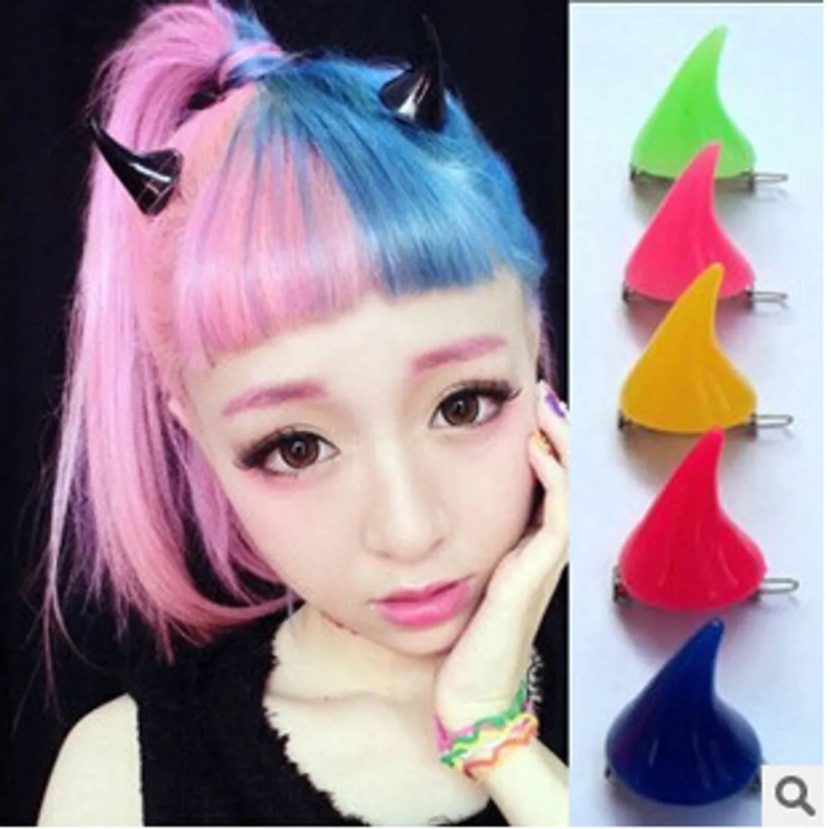 Fashion Animal Resin Hair Clip 1 Piece